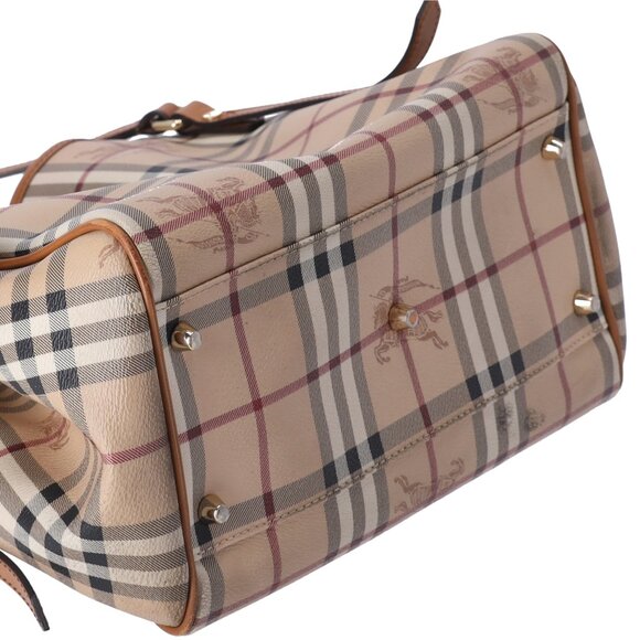 Burberry Small Canterbury Tote Haymarket Check Brown - Picture 7 of 10